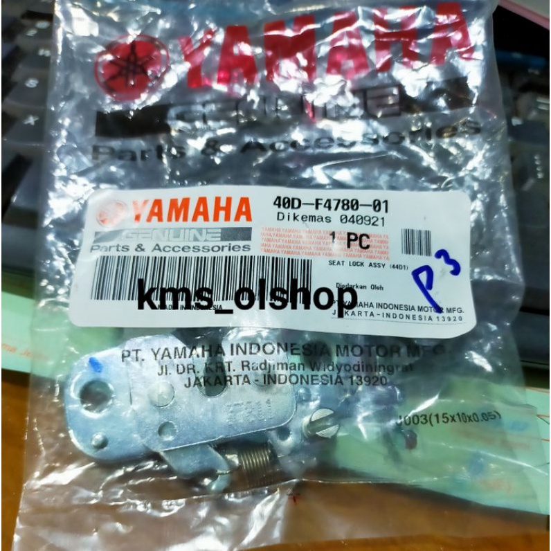 Jepitan Jok / Engsel Jok / Lawan Kunci Jok Mio, MX, Vega R New, Xeon 40D-F4780-01