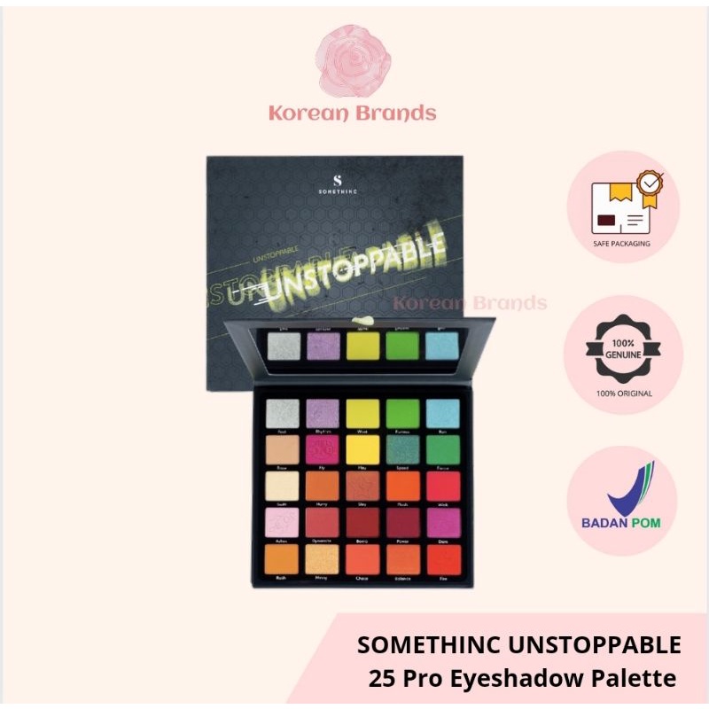 SOMETHINC Unstoppable 25 Pro Eyeshadow Palette