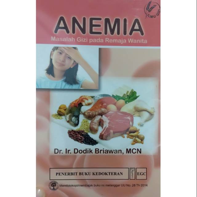 Buku Anemia ORIGINAL - Buku Masalah Gizi pada Remaja Wanita Dodik Briawan EGC