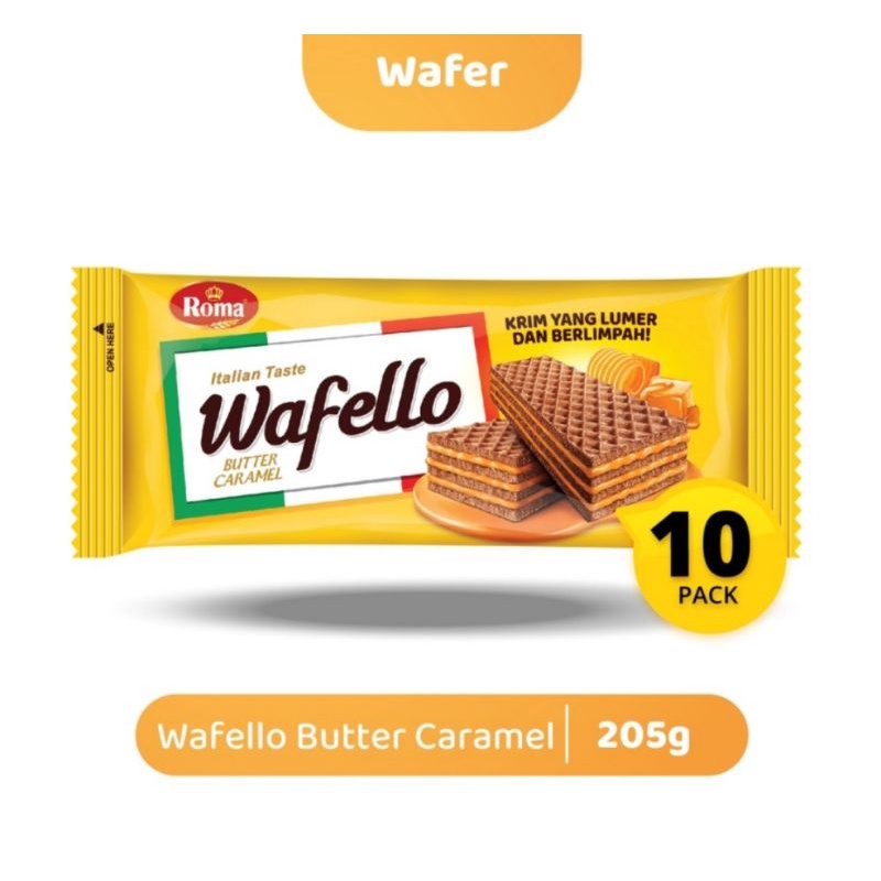 

Wafello Butter Caramel promo 10 pcs @20.5gr