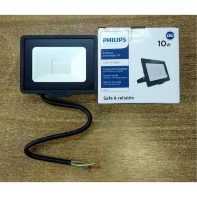 philips lampu sorot led bvp150 10 watt   10w