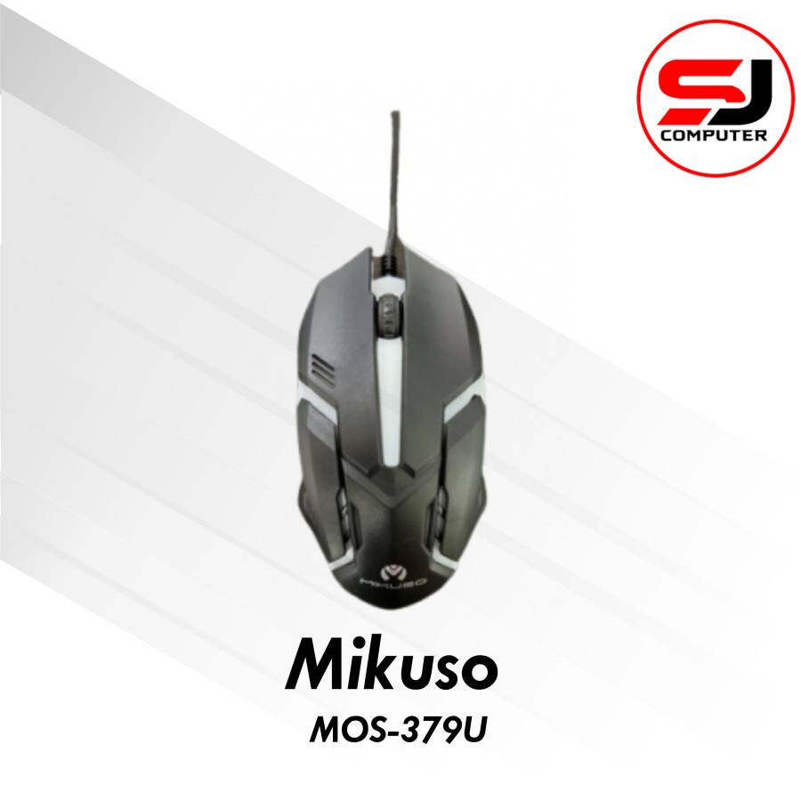 Mouse Mikuso MOS-379U - USB Optical Mouse With 7 Color Breathing Light