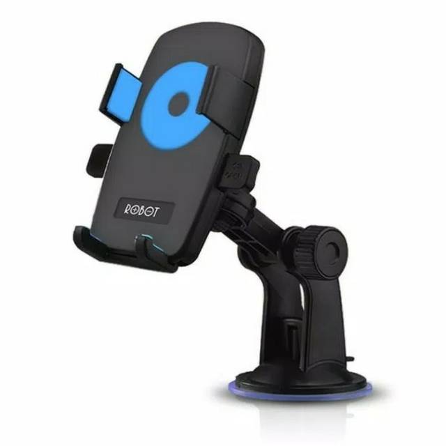 Holder Mobil CAR HOLDER ROBOT RTCH-01 CH01 CH01 360⁰ ROTARY ROTATABLE CAR STAND BLUE+BLACK COLLOR KUAT KOKOH 100% ORIGINAL