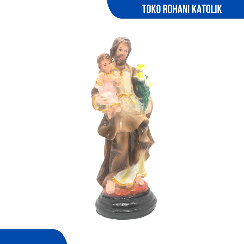 PATUNG SANTO YOSEF 15 CM / PATUNG KATOLIK / PATUNG YOSEP