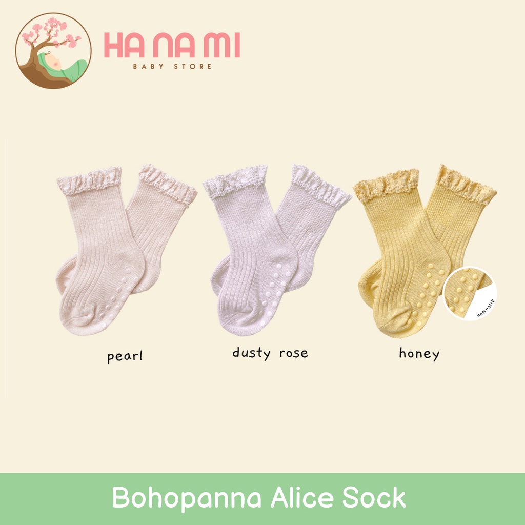 BOHOPANNA Alice Sock ( Kaos Kaki Anak)