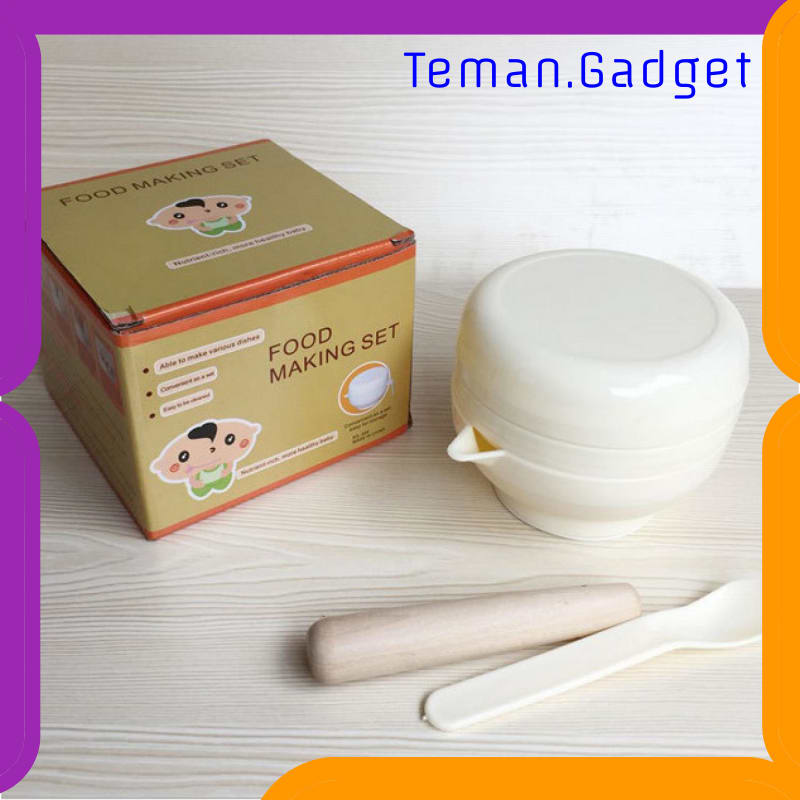 TG-OL015 MANGKOK TEMPAT PEMBUAT MAKANAN BAYI FOOD MAKING SET - RS-589