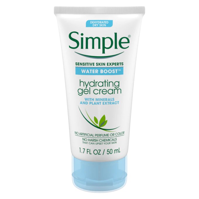 simple gel moisturizer ingredients