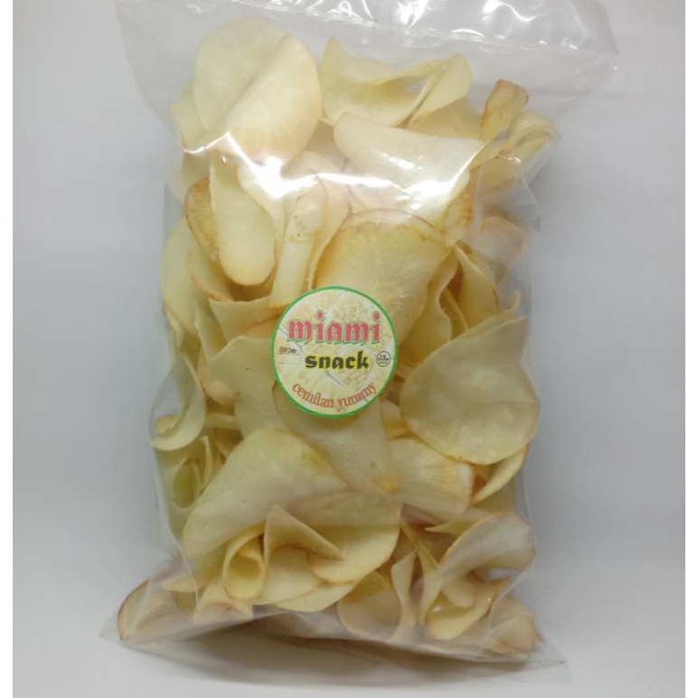 

Kripik Singkong 200gr Asin Gurih