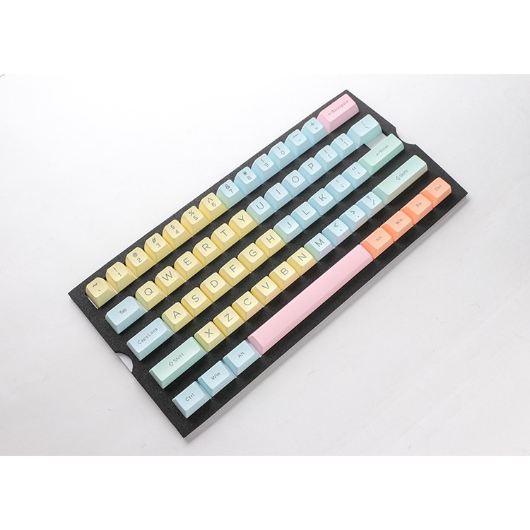 Ducky Cotton Candy SA Profile ABS Double Shot Keycaps