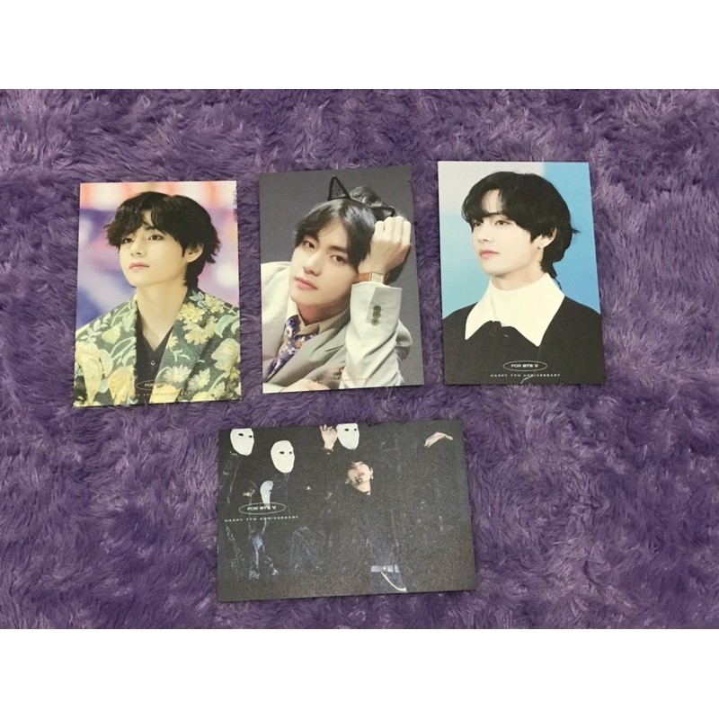 POSTCARD TAEHYUNG BY FANSITE NUNA V