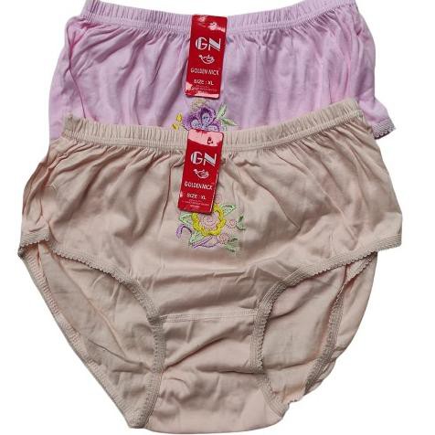 [COD] GOLDEN NICK CD CELANA DALAM MOTIF BORDIR WANITA DEWASA