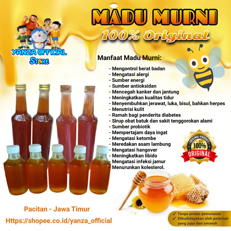 

Madu Murni Asli 100% Fresh Original