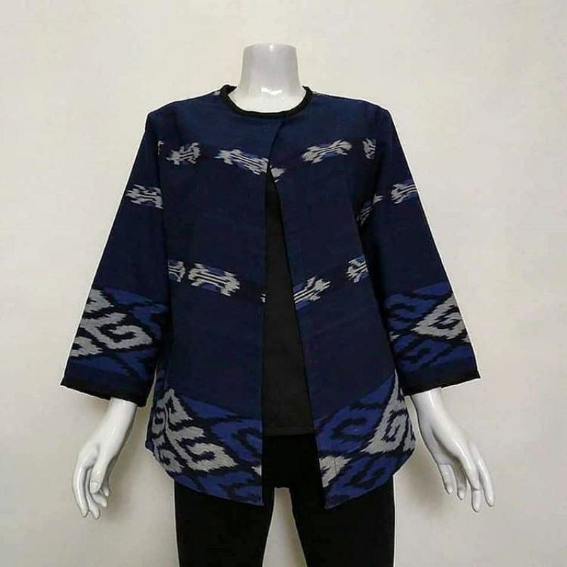Bolero tenun - baju tenun Troso ORI - atasan baju tenun etnhik