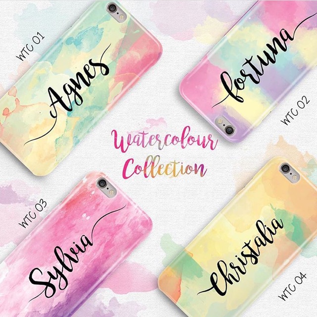 

CUSTOMCASE watercolor edition