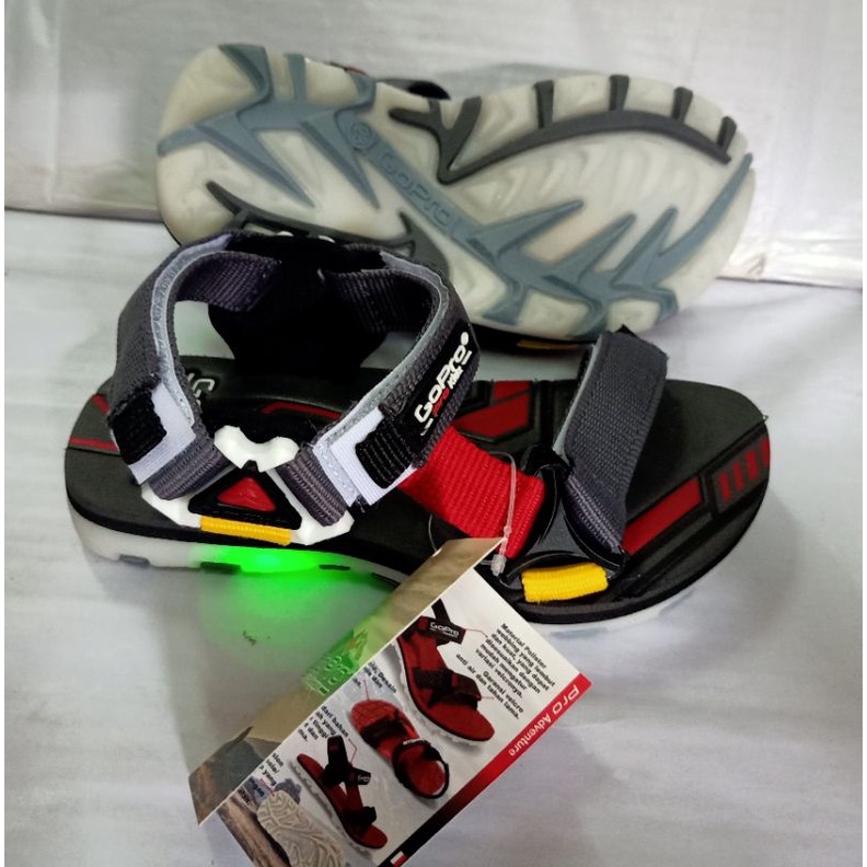 PROMO sandal gunung GOPRO, anak laki laki ukuran 28-32