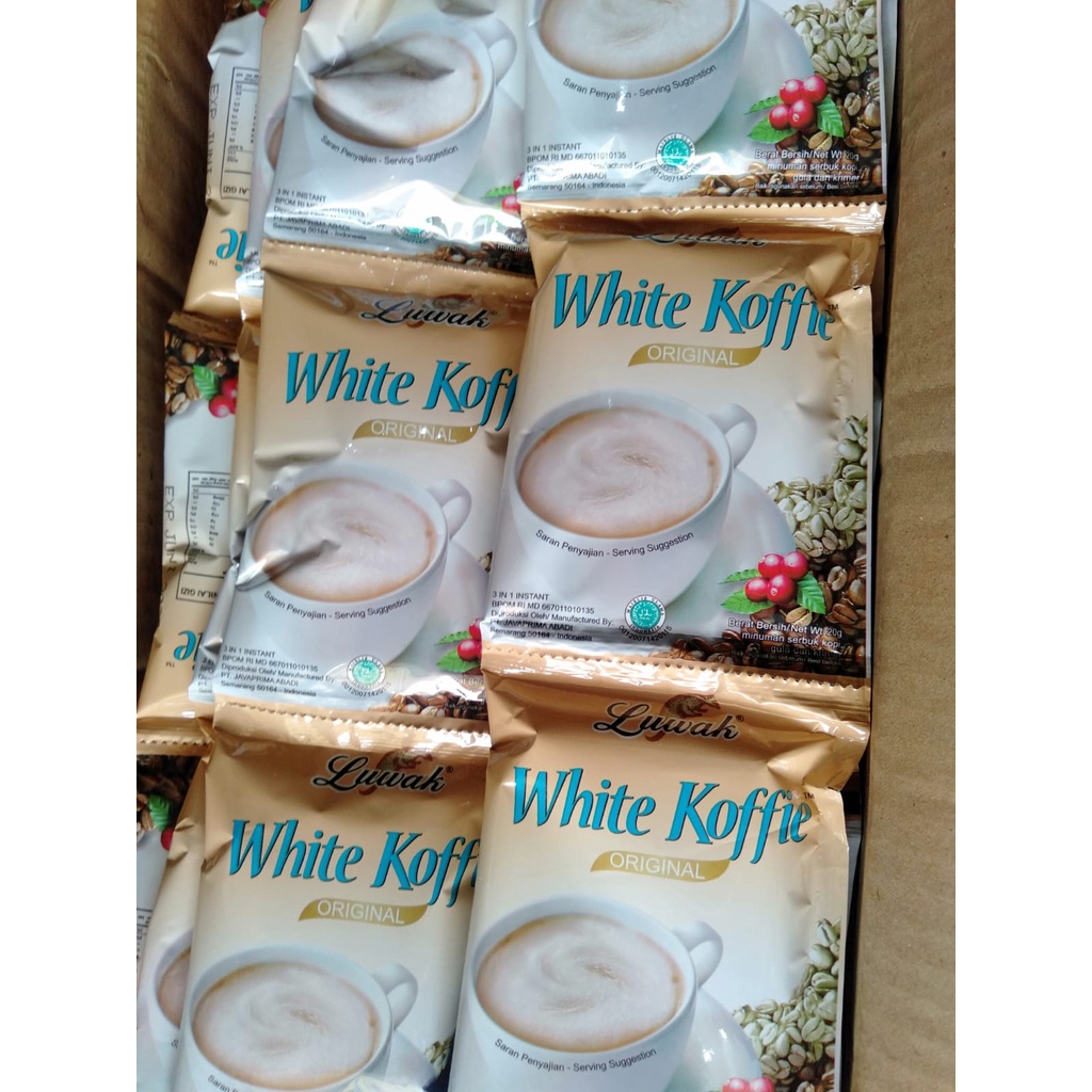 

LUWAK WHITE COFFE/WHITE COFFEE ORIGINAL