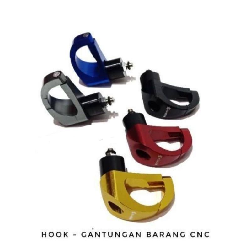 cantolan/gantungan nmax aerox vario beat mio dll gantungan motor model (D) bahan full cnc universal