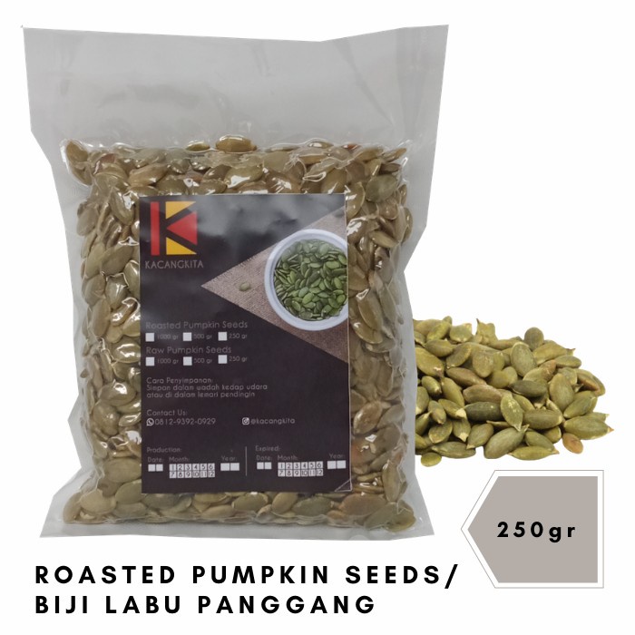 

ds201fs Pumpkin Seed Roasted - Biji Labu Panggang 250Gr Dscscv