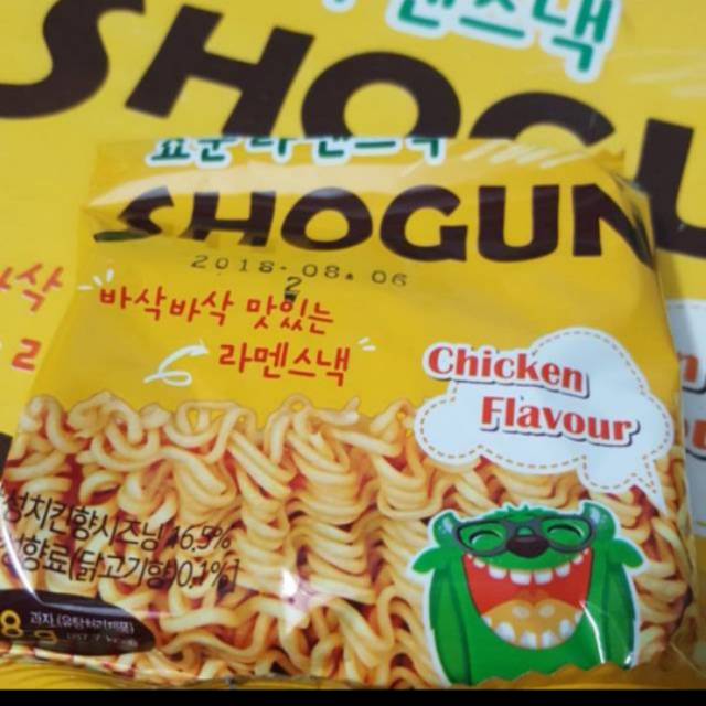 

Mie shogun spicy / chicken flavor