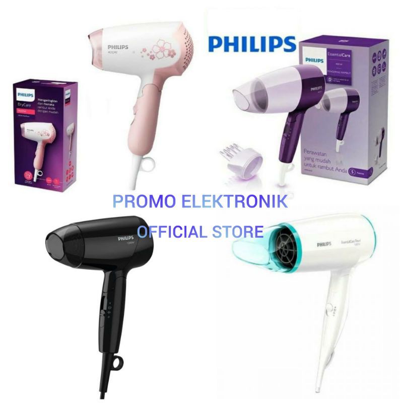 PHILIPS HAIR DRYER HP 8108 / HP 8126 / BHC 010 / BHD 006 / BHD 308 ORIGINAL GARANSI RESMI