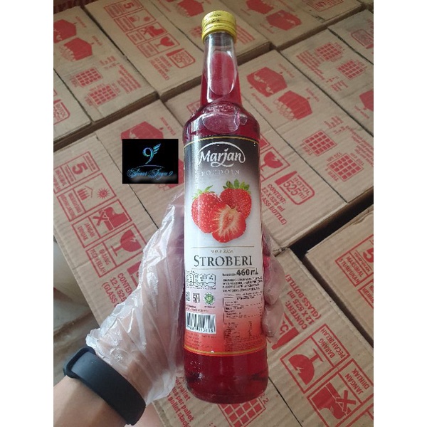 

Sirup Marjan Strawberry Boudoin 460ml