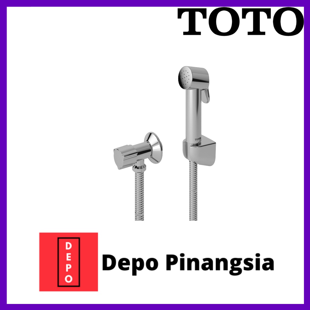 Jet toilet shower dan stop kran TOTO TX403SEV2CR chrome