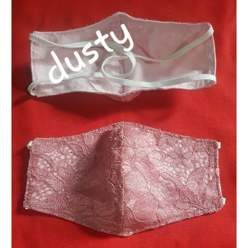 masker broklat /masker brukat/masker kain broklat/masker bagus/masker brukat