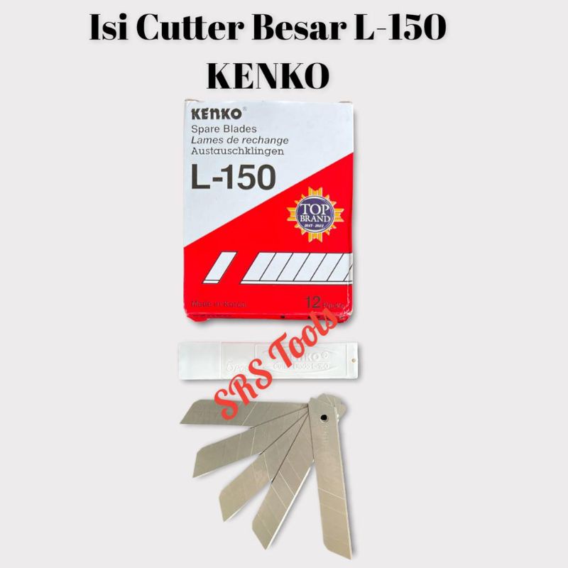 

KENKO Refill / Isi Pisau Cutter Besar L150 / Refil Kater L-150