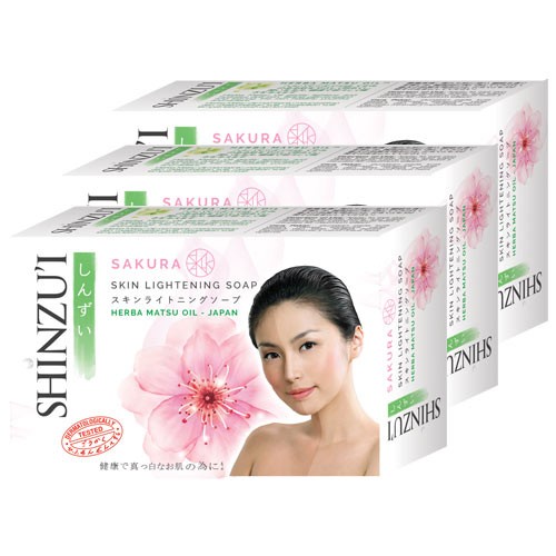 Shinzu'i Sabun Batang Sakura 85g