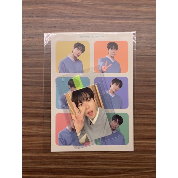 WTS NCT Doyoung Rewind Blossom PC Photocard + Sticker Set