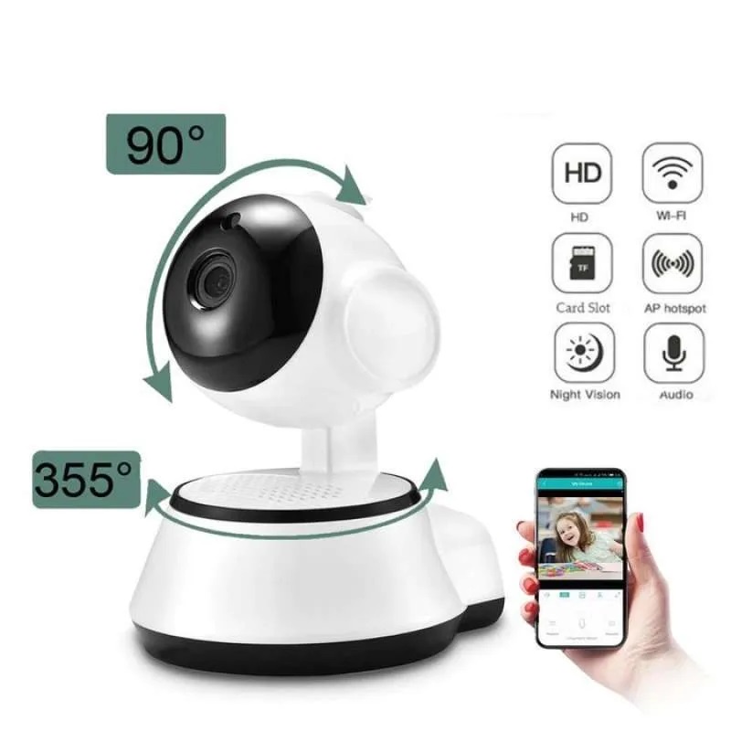 IP Camera CCTV  -  Smart WIfi Campera HD720P | Model V380 Q6 - cctv