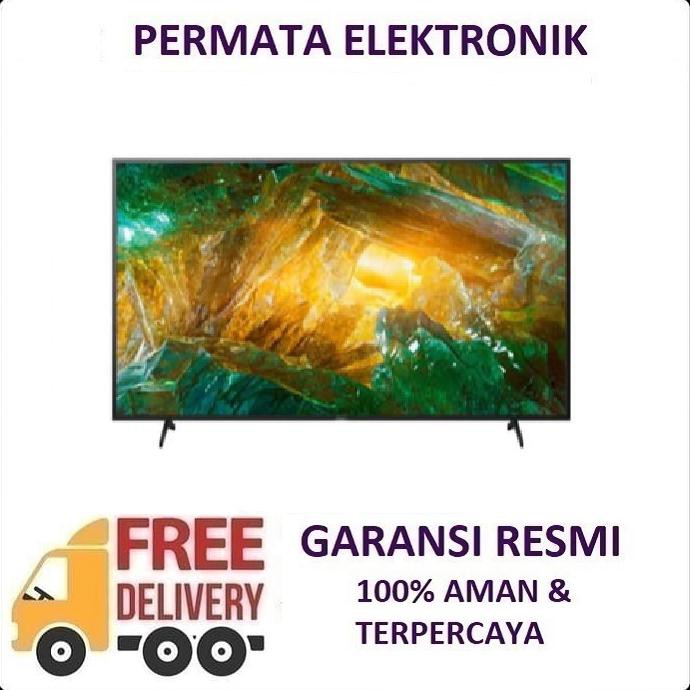 Ready&Siapkirim Sony Bravia Kd-65X8000H 65 Inch Uhd 4K Smart Android Led Tv 65X8000