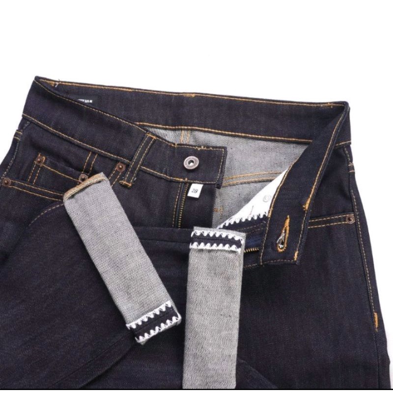 CELANA PRIA DENIM SELVEDGE ARTESSAN  WINGMAN 14oz (KAKU)