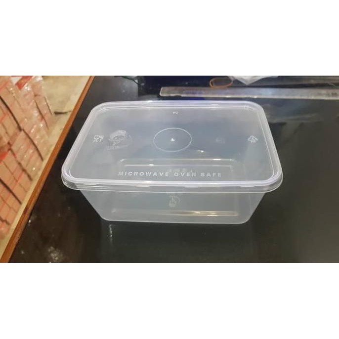 Thinwall Kotak Container 1000 Ml Isi 50 Pcs