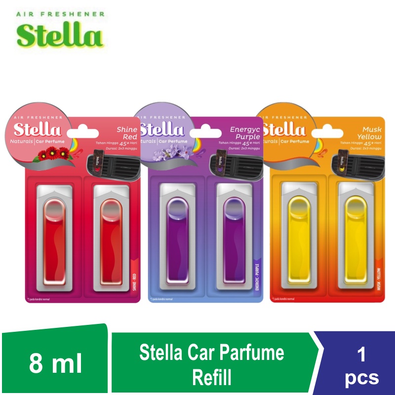 Stella Car Parfume Refill Musk Yellow 8ml