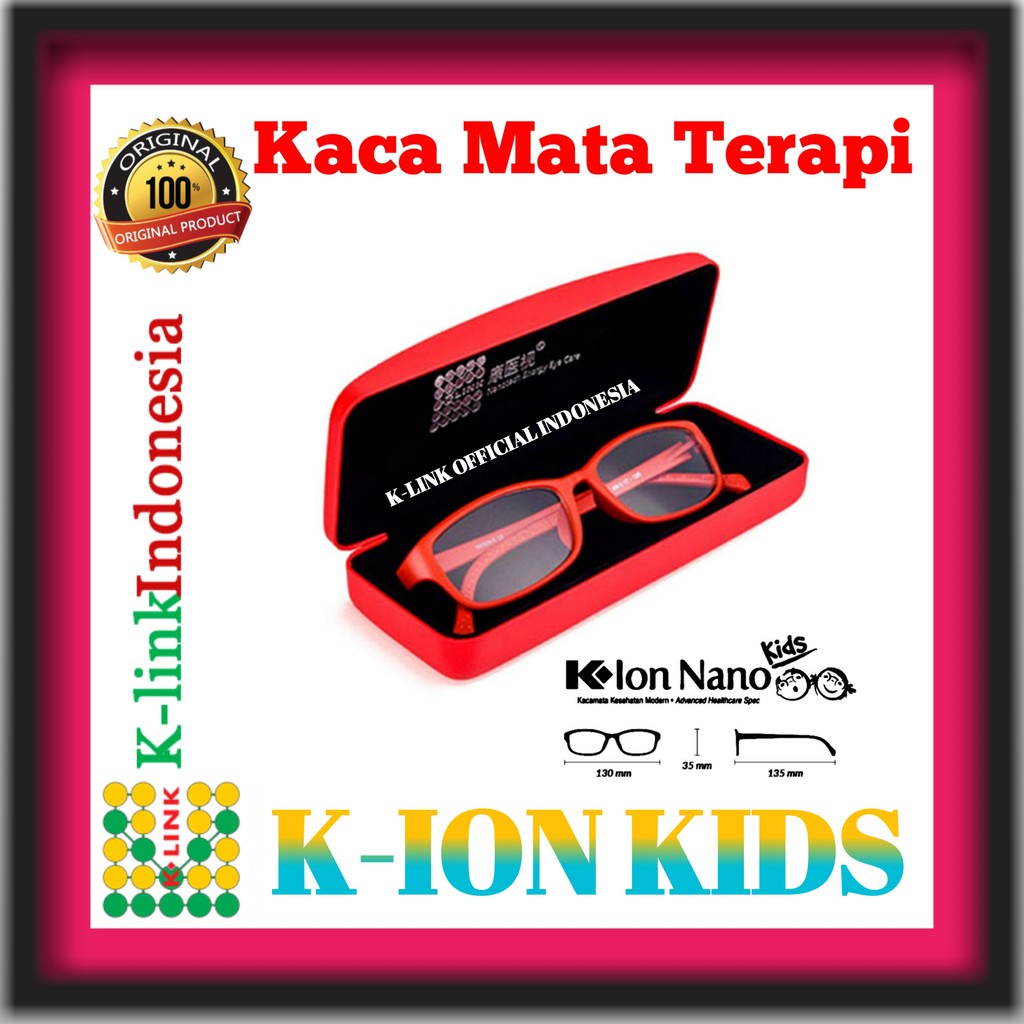 K ION NANO KIDS / KACA MATA ANAK PRIA WANITA / PRODUK ORIGINAL K-LINK INDONESIA