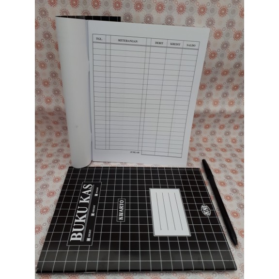 

Buku Kas Ukuran Kwarto