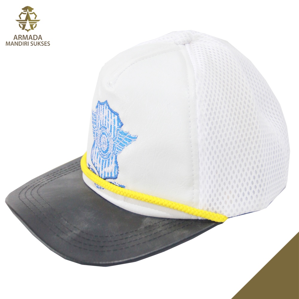 Topi Lantas Pama Logo - Topi Pilkep Lantas Pama