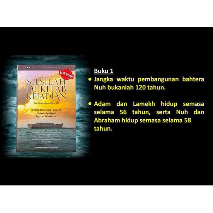 Buku Sejarah Penebusan Seri 1 Silsilah Di Kitab Kejadian