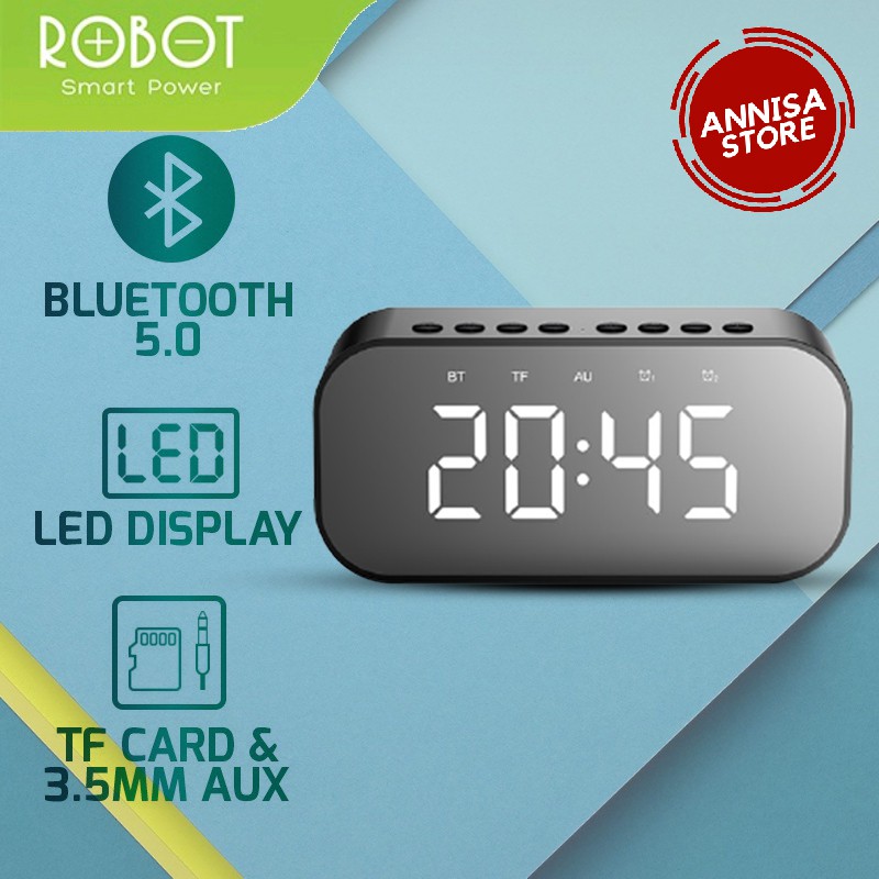 Speaker Robot RB550 Portable Display Alarm