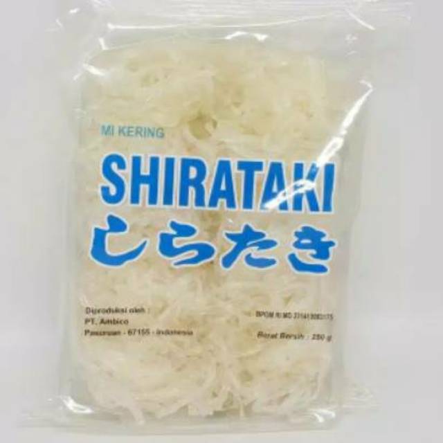 

Dry Shirataki Mie Kering Diet Keto 250gr