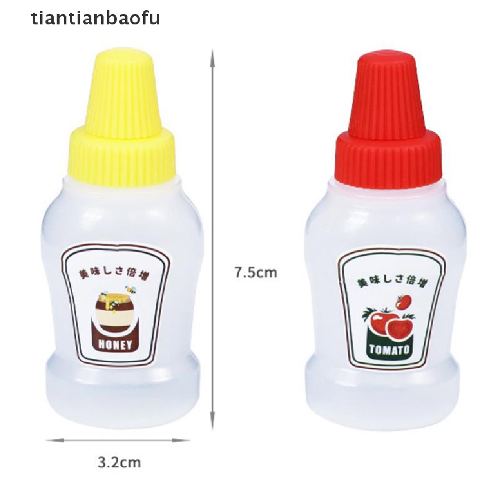 2pcs / set Wadah Saus Salad / Dressing Bento Mini Portabel 25ML