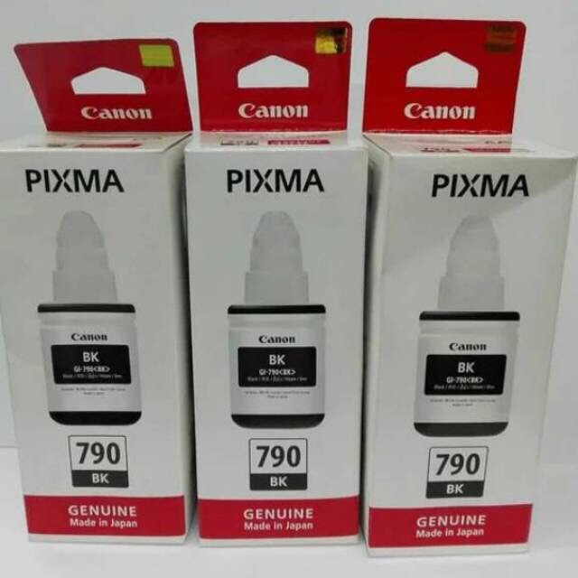 ORIGINAL Canon Tinta Botol / Ink Bottle GI 790 / GI790 / BLACK / CYAN / MAGENTA / YELLOW