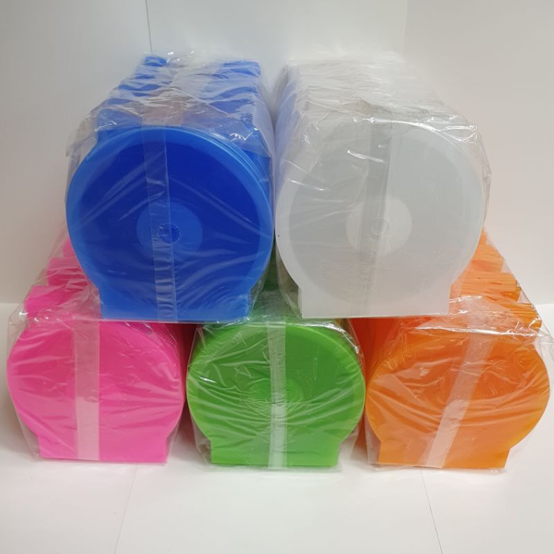 [50 PCS] CD DVD CASE PLASTIK OVAL