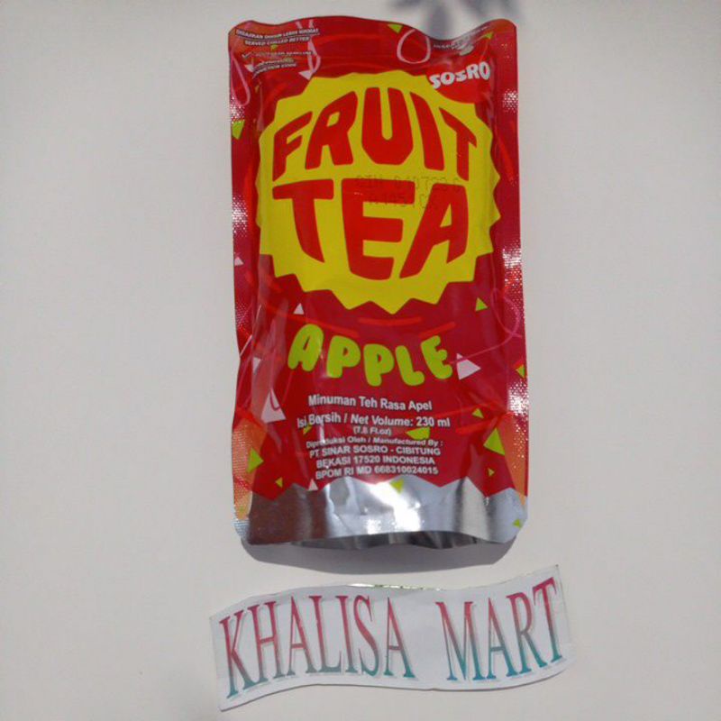 

Fruit Tea Apel 230 ML