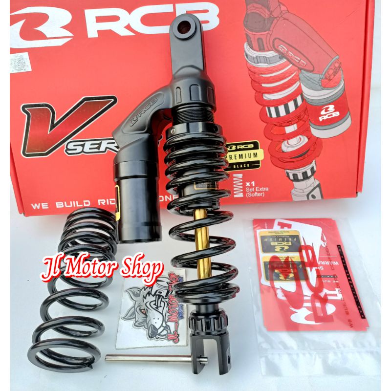 SHOCK SHOCKBEAKER RCB V VS MB2 BLACK SERIES SERIES VARIO 110 125 150 160 BEAT GENIO SCOOPY FAZZIO MIO J M3 FINO XRIDE XEON SOUL GT MIO Z FREEGO DLL MB2 Series Original SHOCK RCB VS DAB MB2 BLACK SERIES