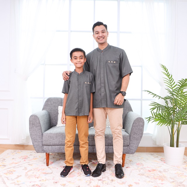 JASMINE Family Set DARK GREY by Hagia Indonesia