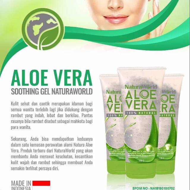 Aloe vera shooting gel natura world
