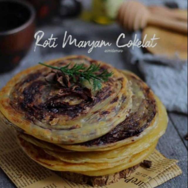 

Roti maryam roti canai isi coklat 5 lembar