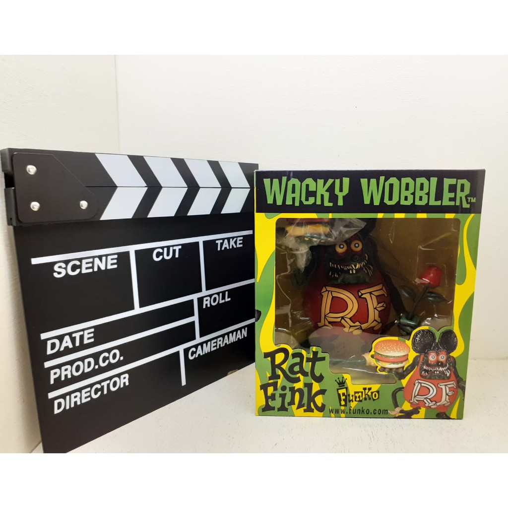 Action Figure Rat Fink Big Daddy Burger Ed Roth Wacky Wobble